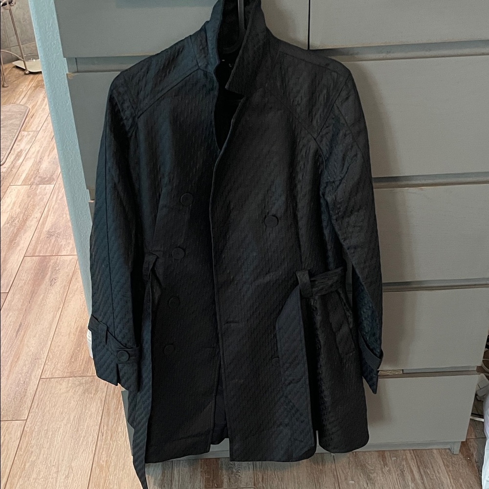 Etcetera Women's Black Trench Coat